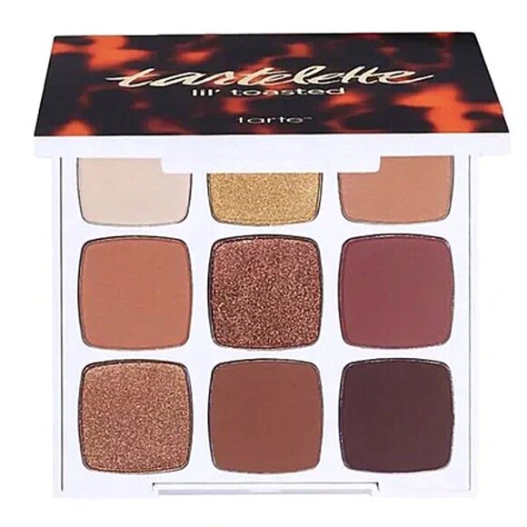BRAND NEW Tartelette Lil Toasted Eye Shadow Palette: 6 Matte & 3 Shimmer Colors - Picture 3 of 9